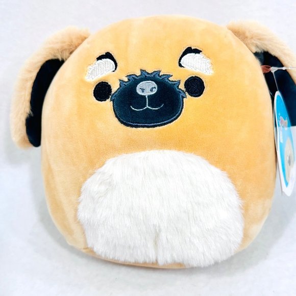 Squishmallows Official Kellytoys Bobzi the Pekingese Dog Ultimate Soft Stuffed P - Picture 2 of 8